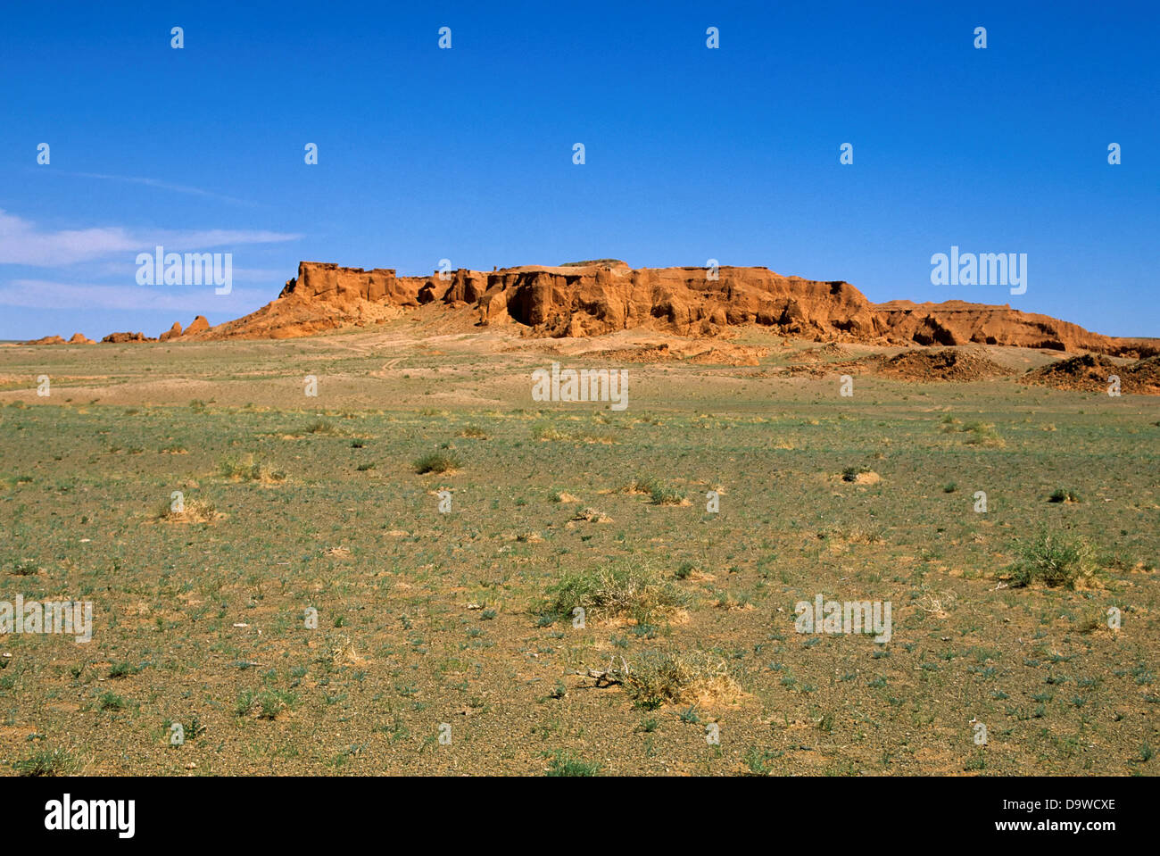 Mongolia, Near Dalanzadgad, Gobi Desert, Bayanzag, Flaming Cliffs
