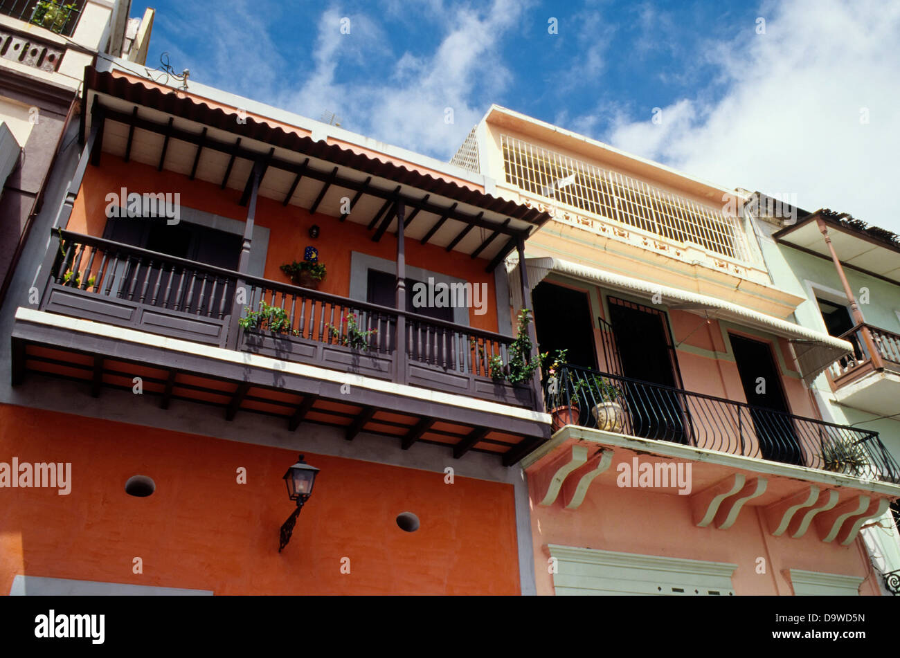 Puerto Rico, Old San Juan, Colonial Architecture Stock Photo Alamy