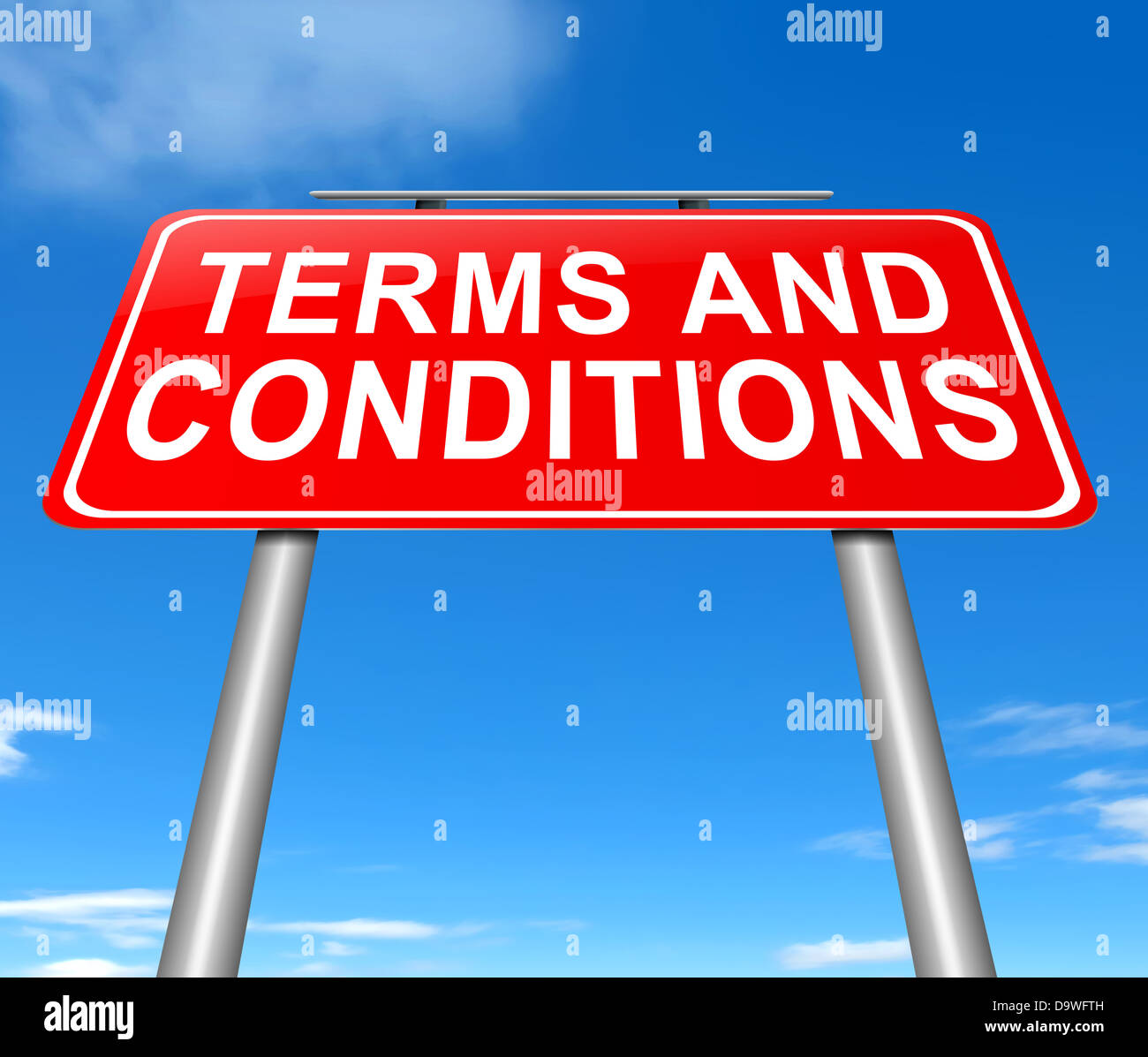 Terms And Conditions Stock Photo Alamy