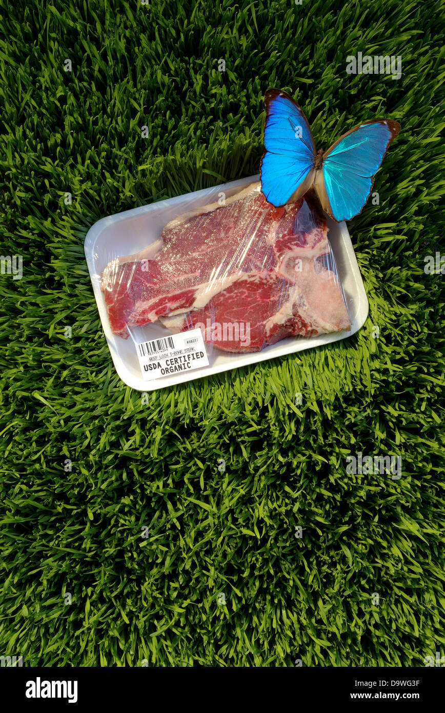 meat package Stock Photo