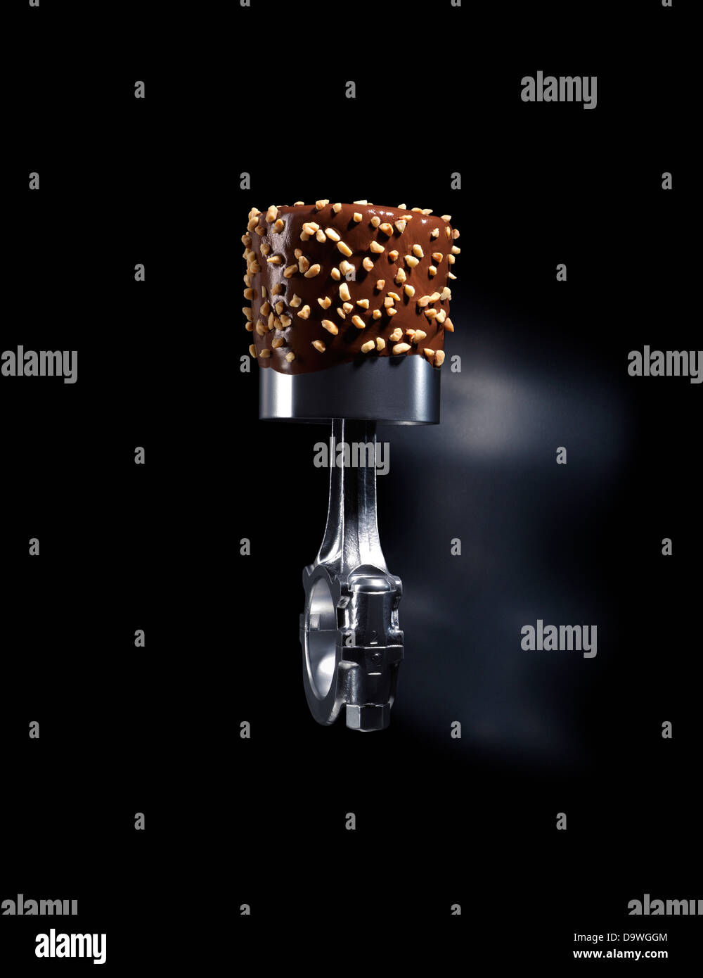 piston ice cream Stock Photo