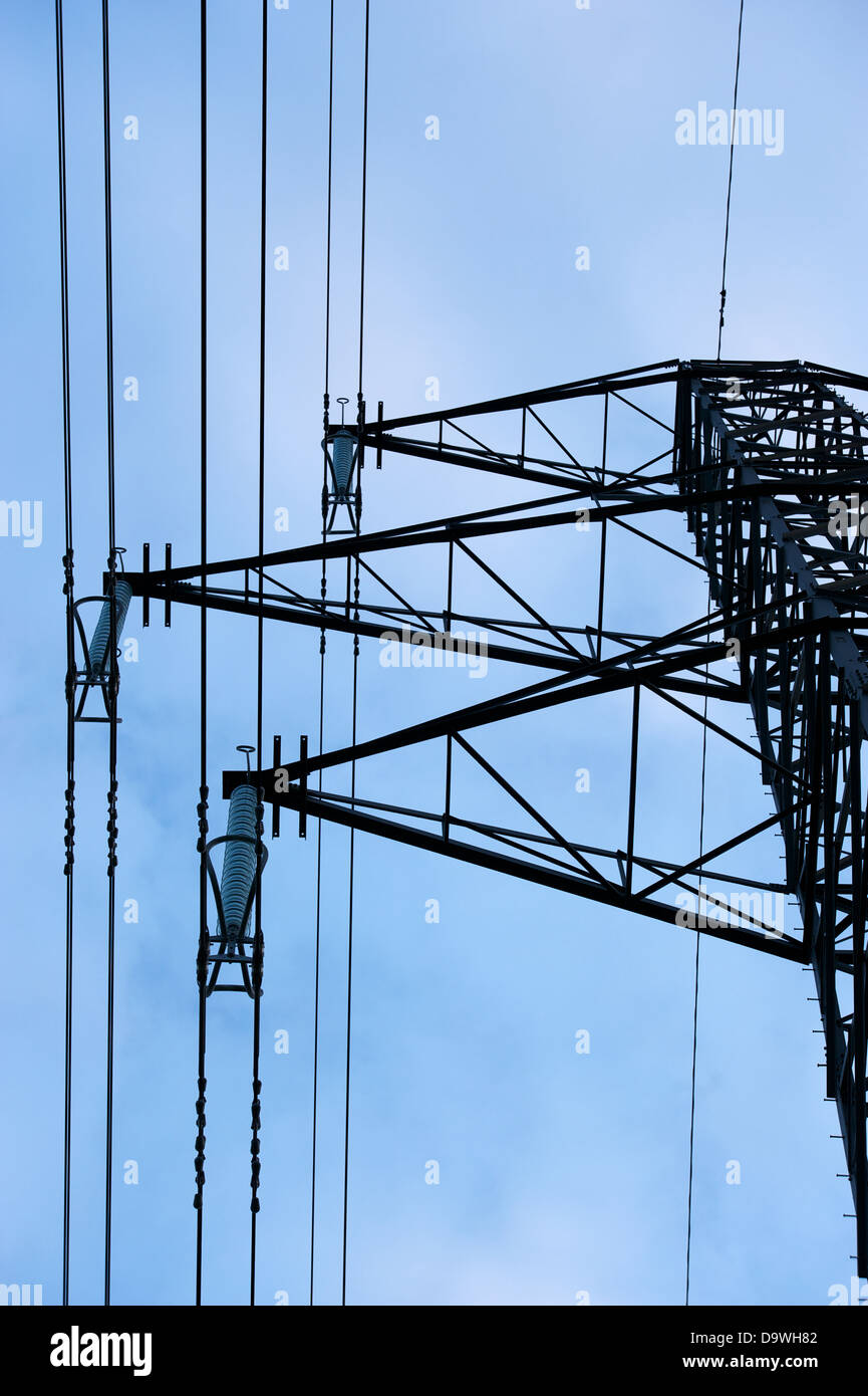 Pylon construction hires stock photography and images Alamy
