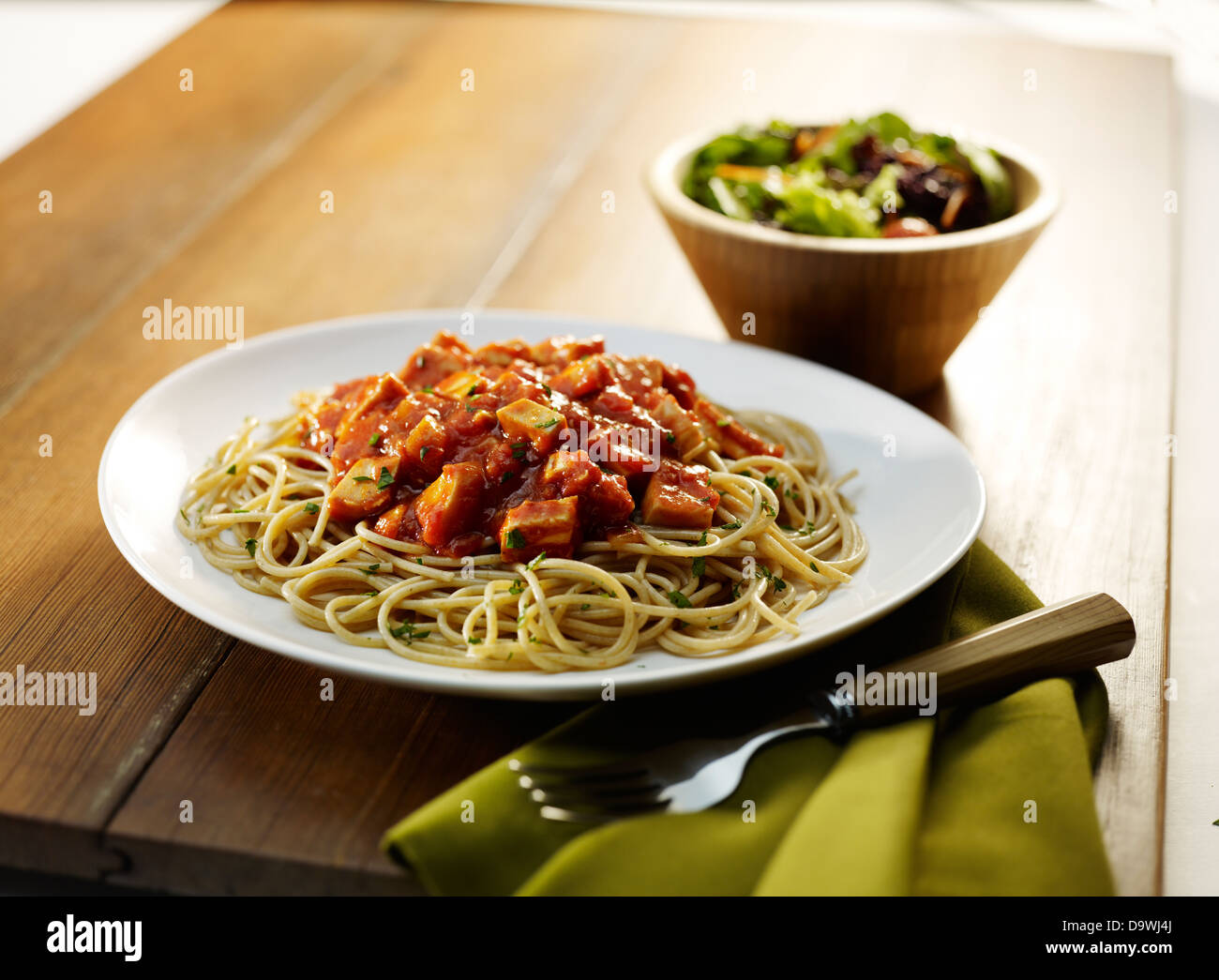 classic spaghetti Stock Photo