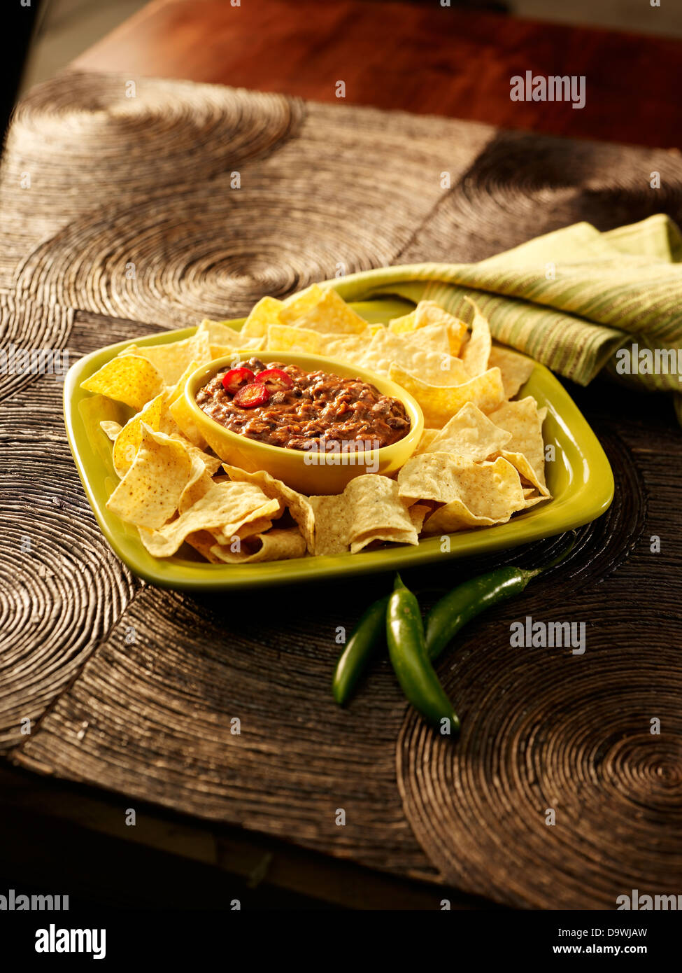 Chips and dips Stock Photo Alamy