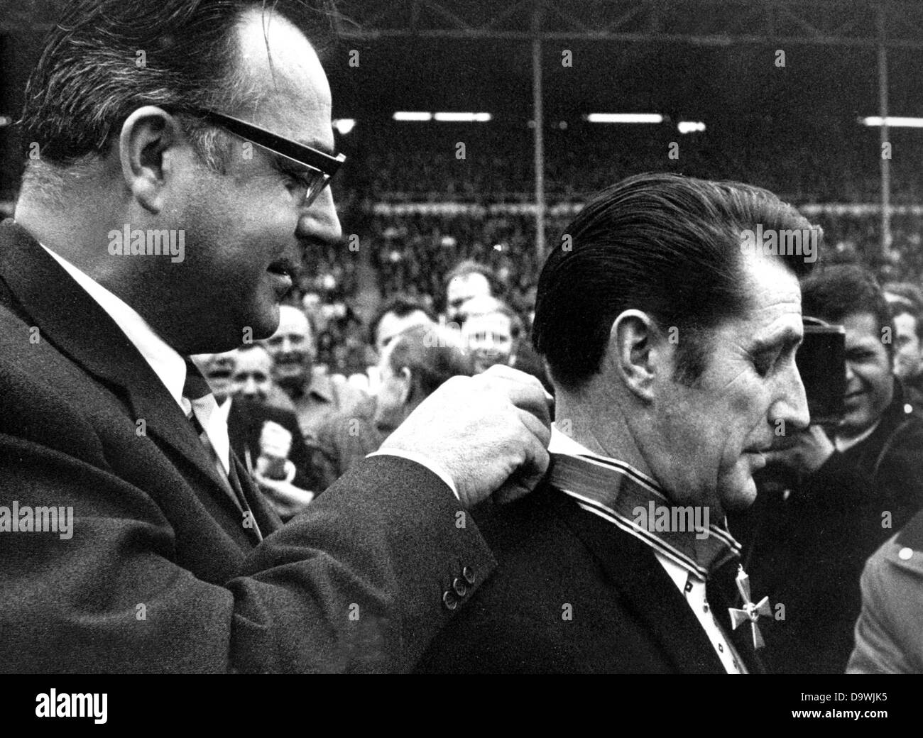 German soccer legend and honorary team captain of the national team