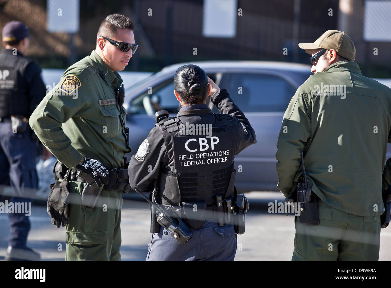 U.S. Customs and Border Protection Work Calexico Stock Photo Alamy