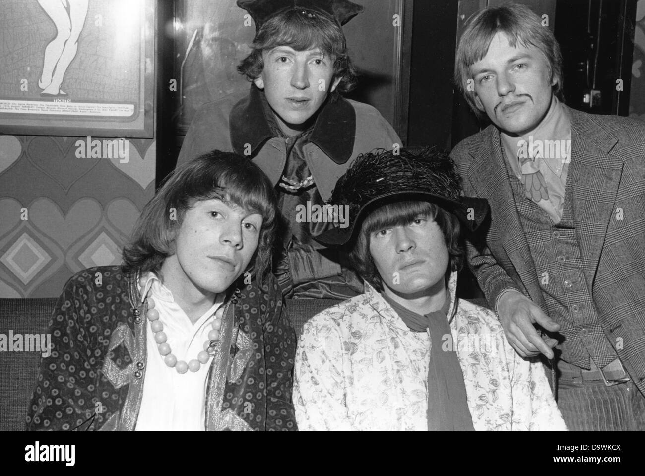 THE SOFT MACHINE UK pop group at the London Speakeasy club in May 1967. Stock Photo