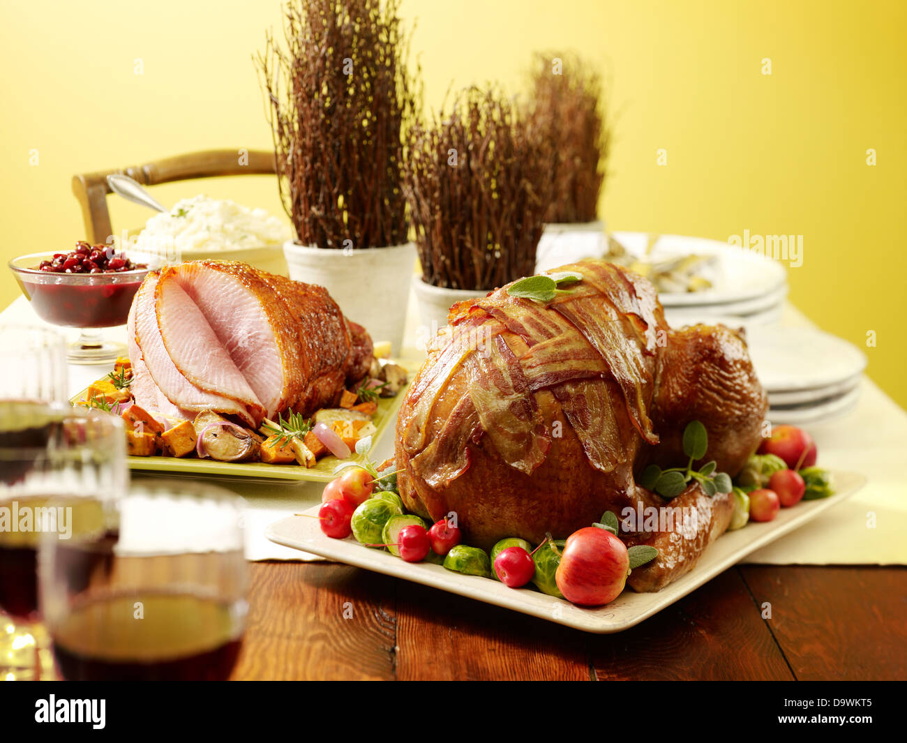 thanksgiving turkey Stock Photo