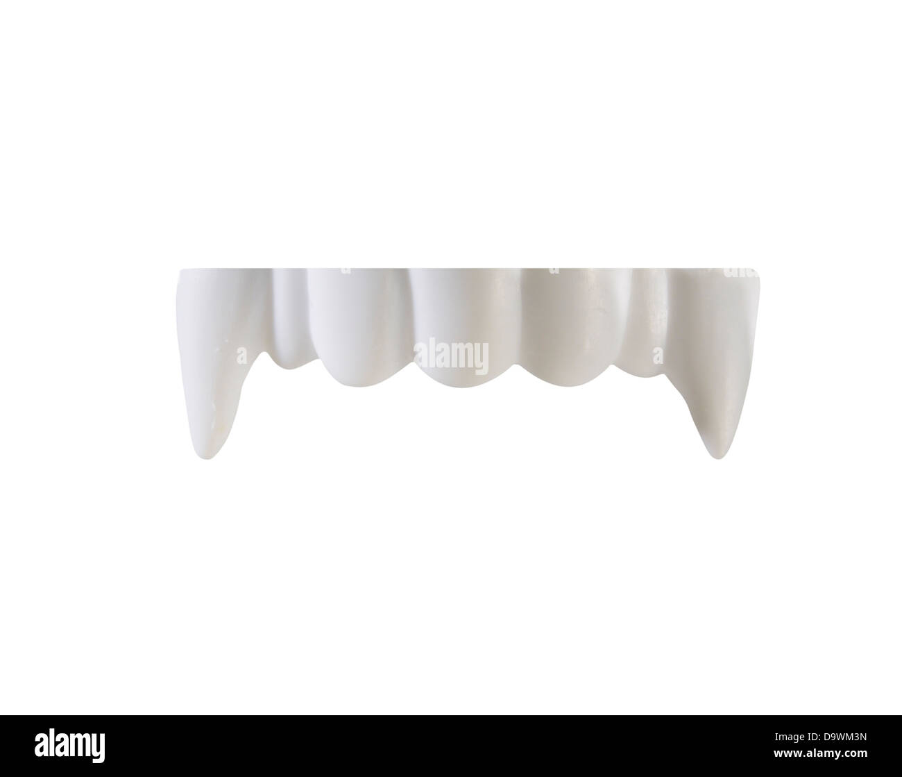 vampire teeth Stock Photo