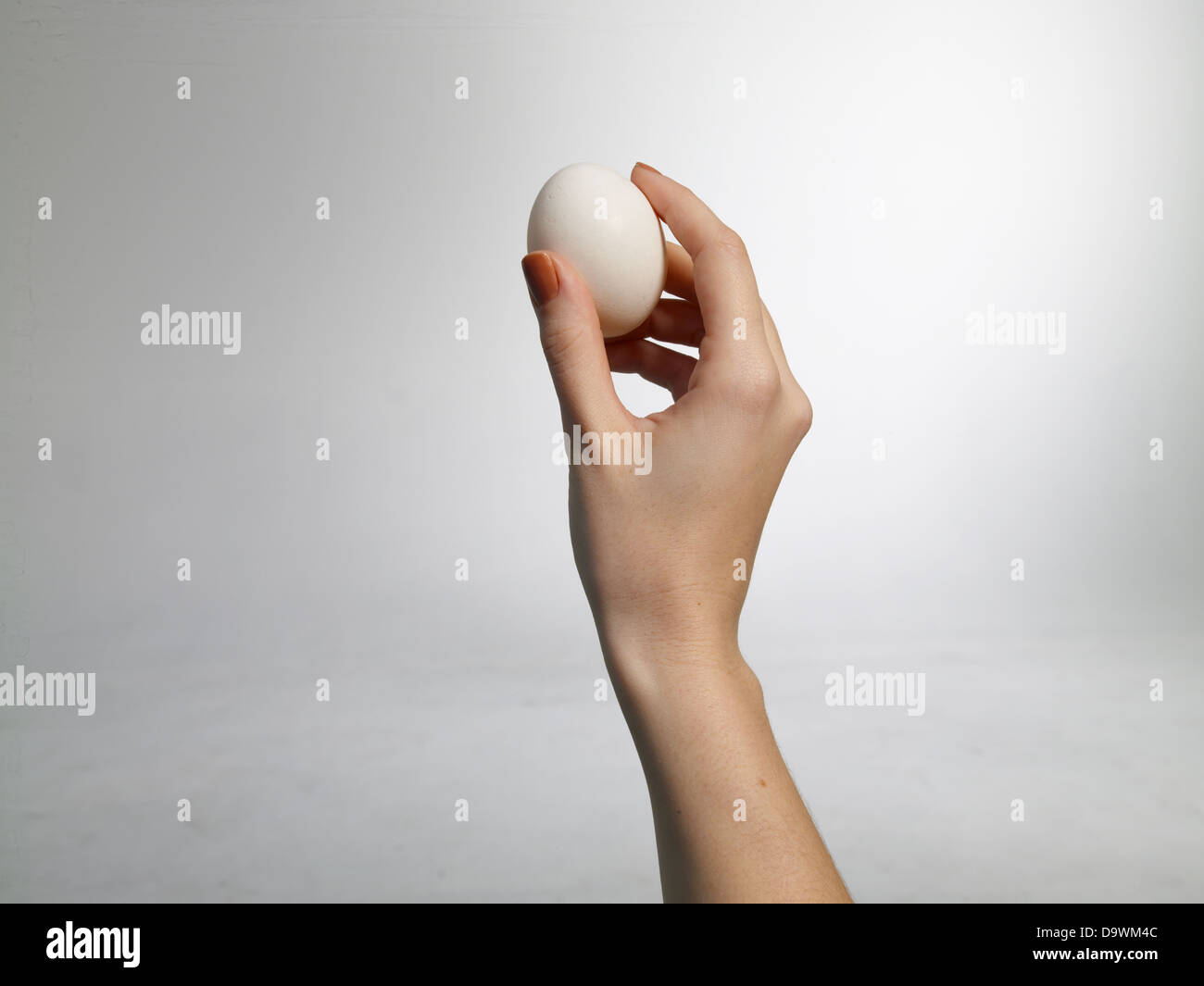 lady throwing an egg Stock Photo Alamy