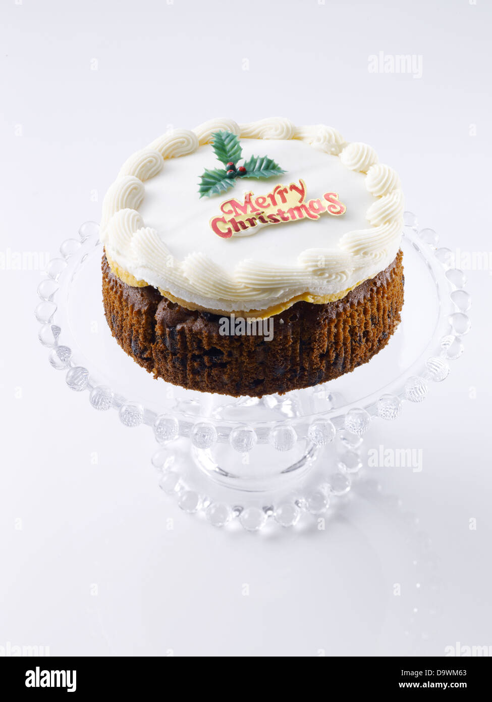 christmas cake Stock Photo