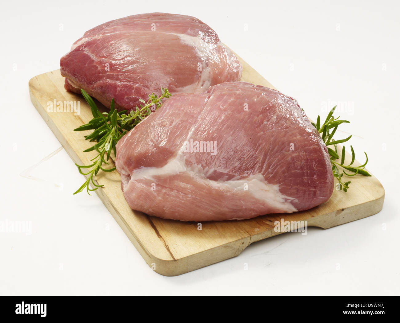 raw pork cushion Stock Photo Alamy