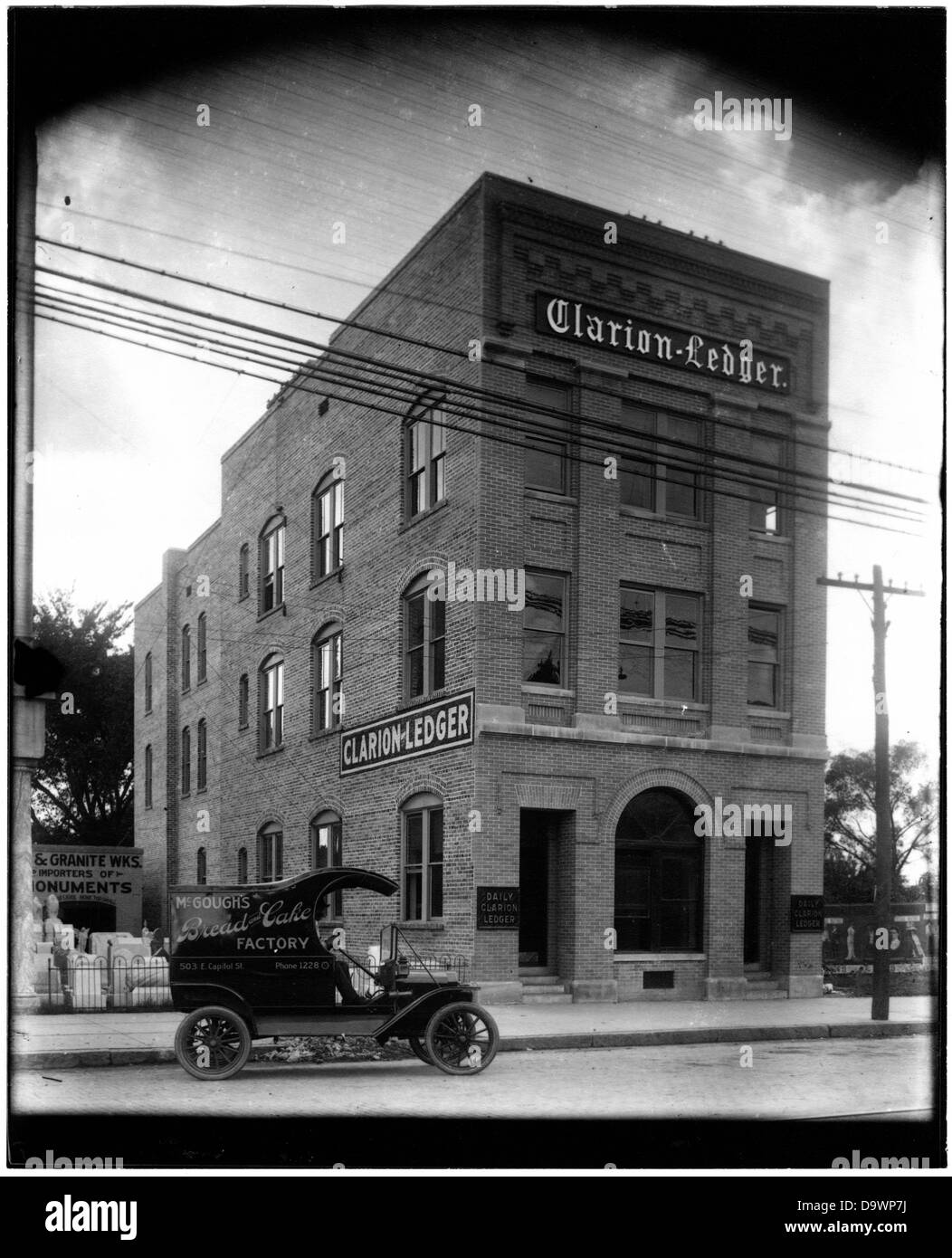 Clarion Ledger circa 1912 Stock Photo Alamy