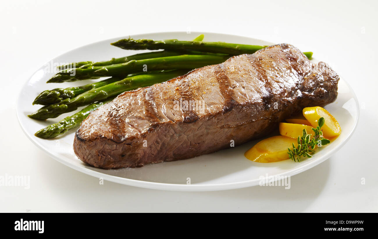 new york steak Stock Photo