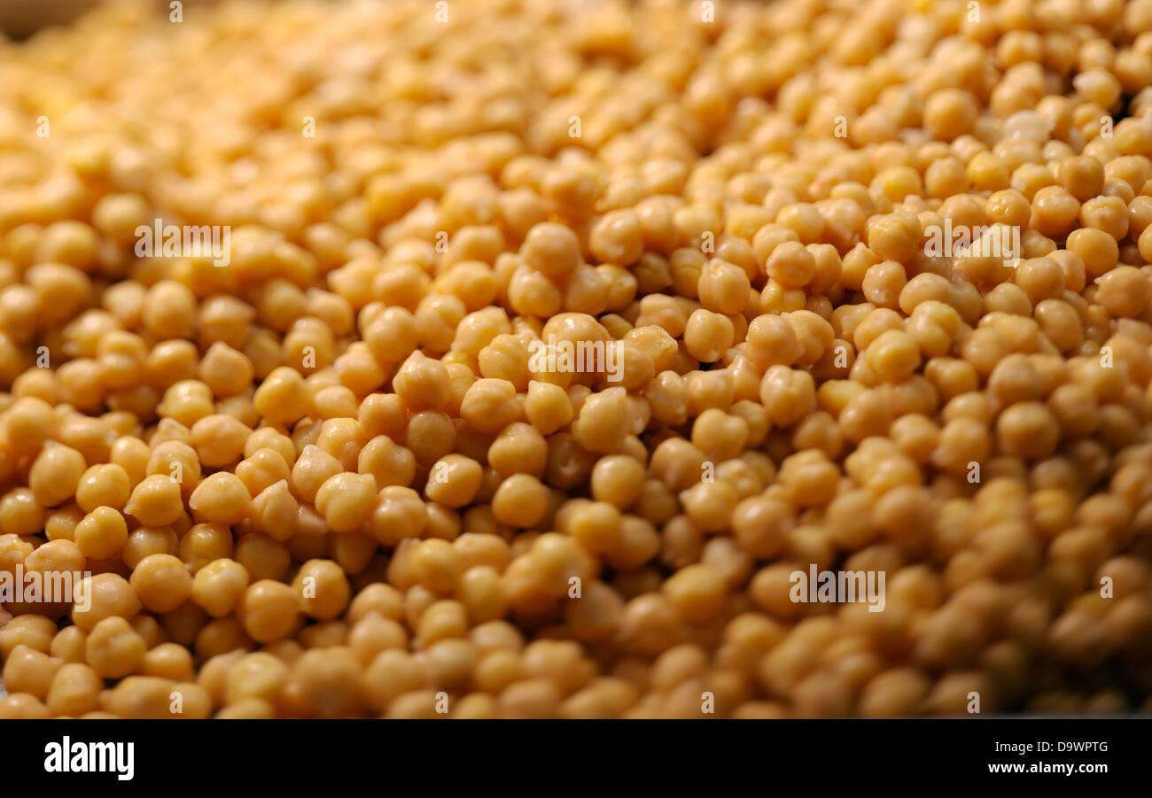 garbanzo beans Stock Photo