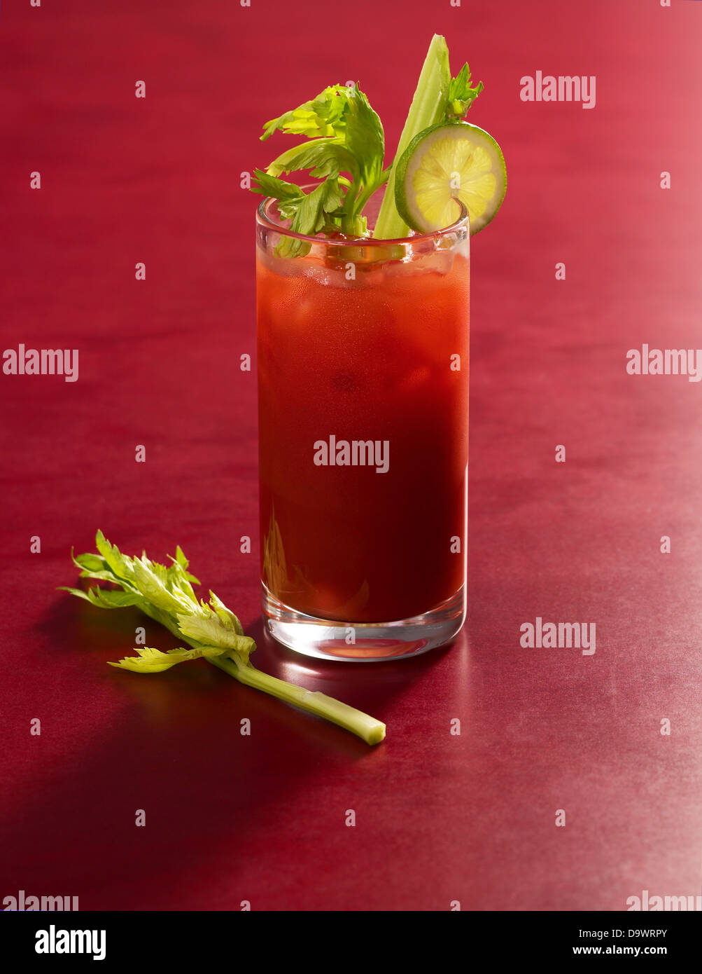 bloody marry Stock Photo