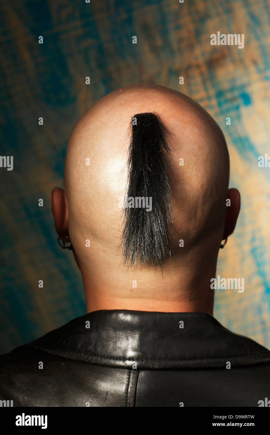bald guy Stock Photo