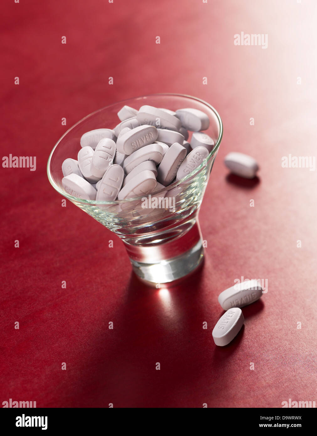 vitamins cocktail Stock Photo