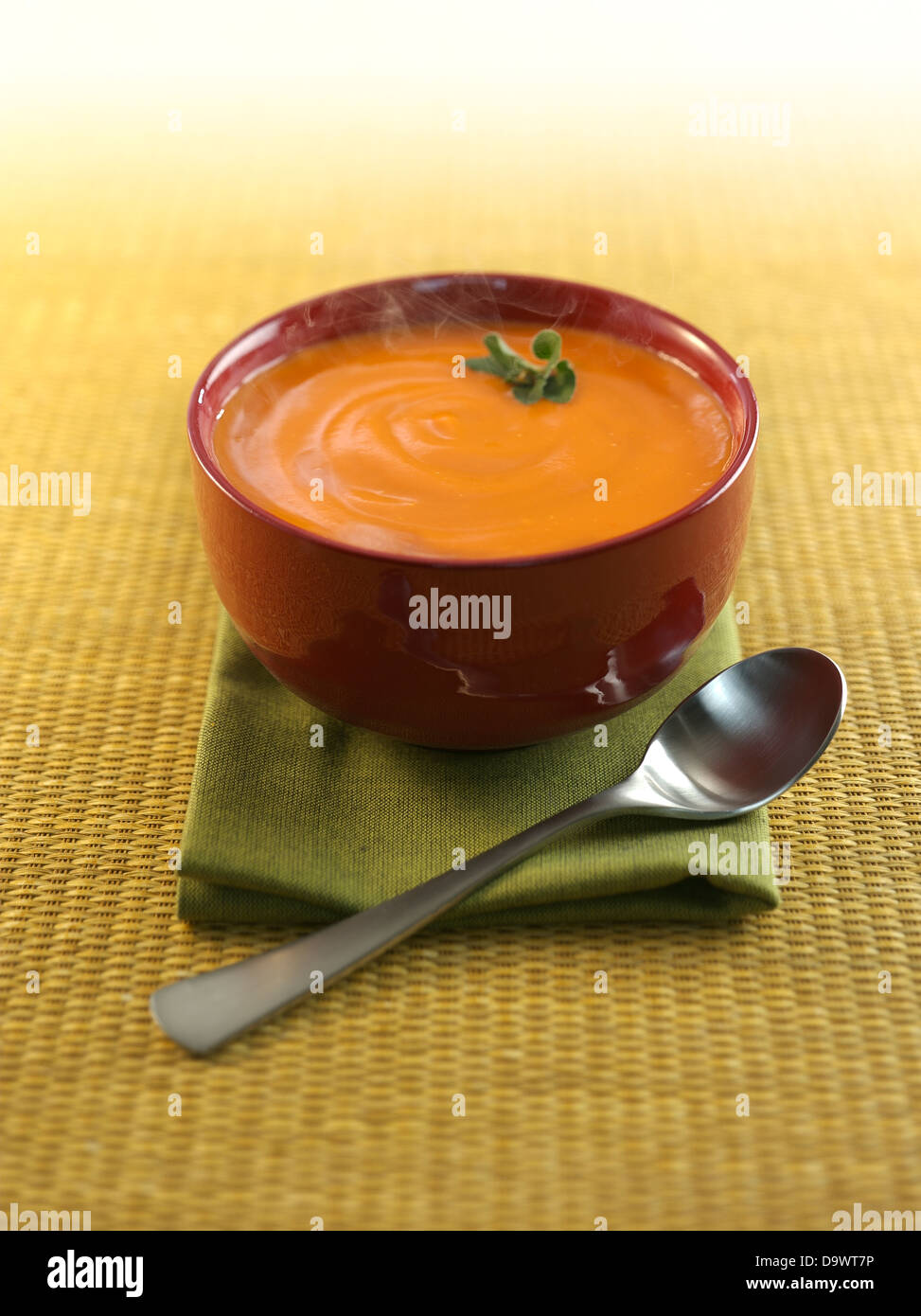 tomato soup Stock Photo