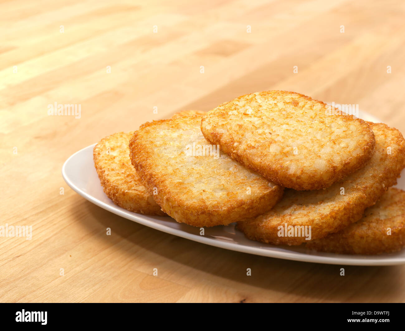 breakfast hash browns Stock Photo - Alamy
