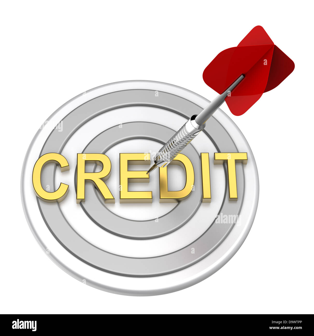 Credit report text concept Cut Out