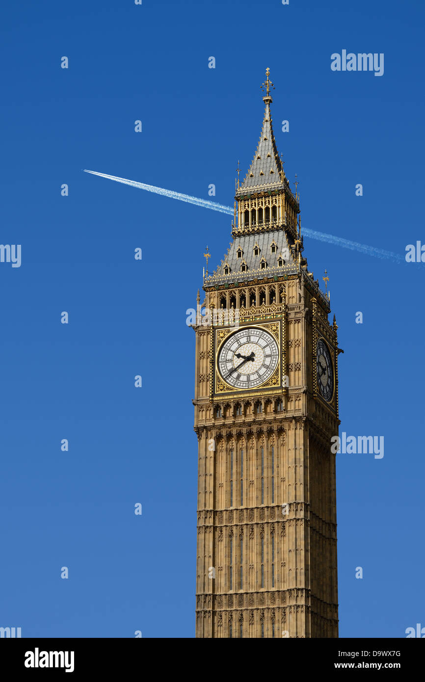 Big Ben, Westminster, London, England, United Kingdom Stock Photo