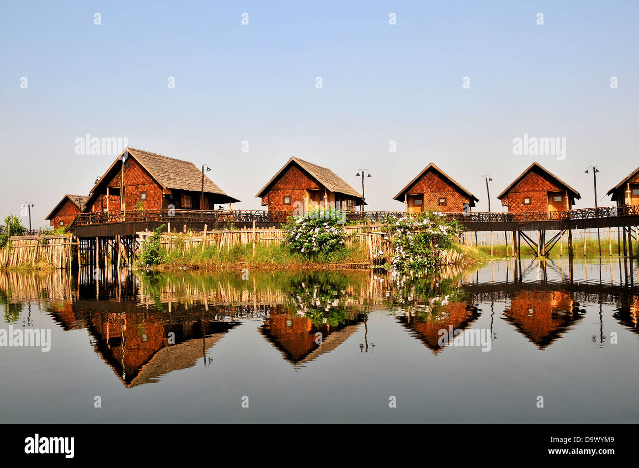 Inle lake, Myanmar Stock Photo