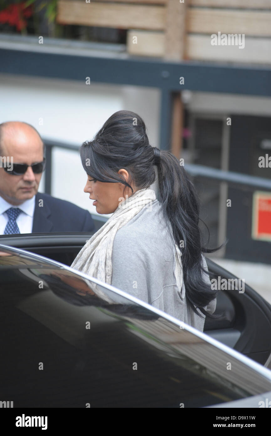 London, UK. 27th June 2013. Katie Price talks about about her autobiography on  Loose Women ITV studios London 27 June 2013 Credit:  JOHNNY ARMSTEAD/Alamy Live News Stock Photo