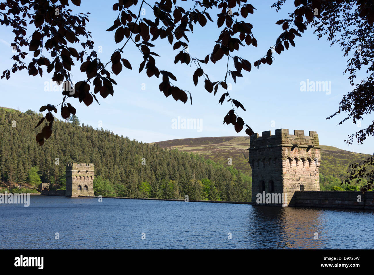 Howden Reservoir, Upper Derwent Valley, Peak District National Park, South Yorkshire and Derbyshire, England. Stock Photo