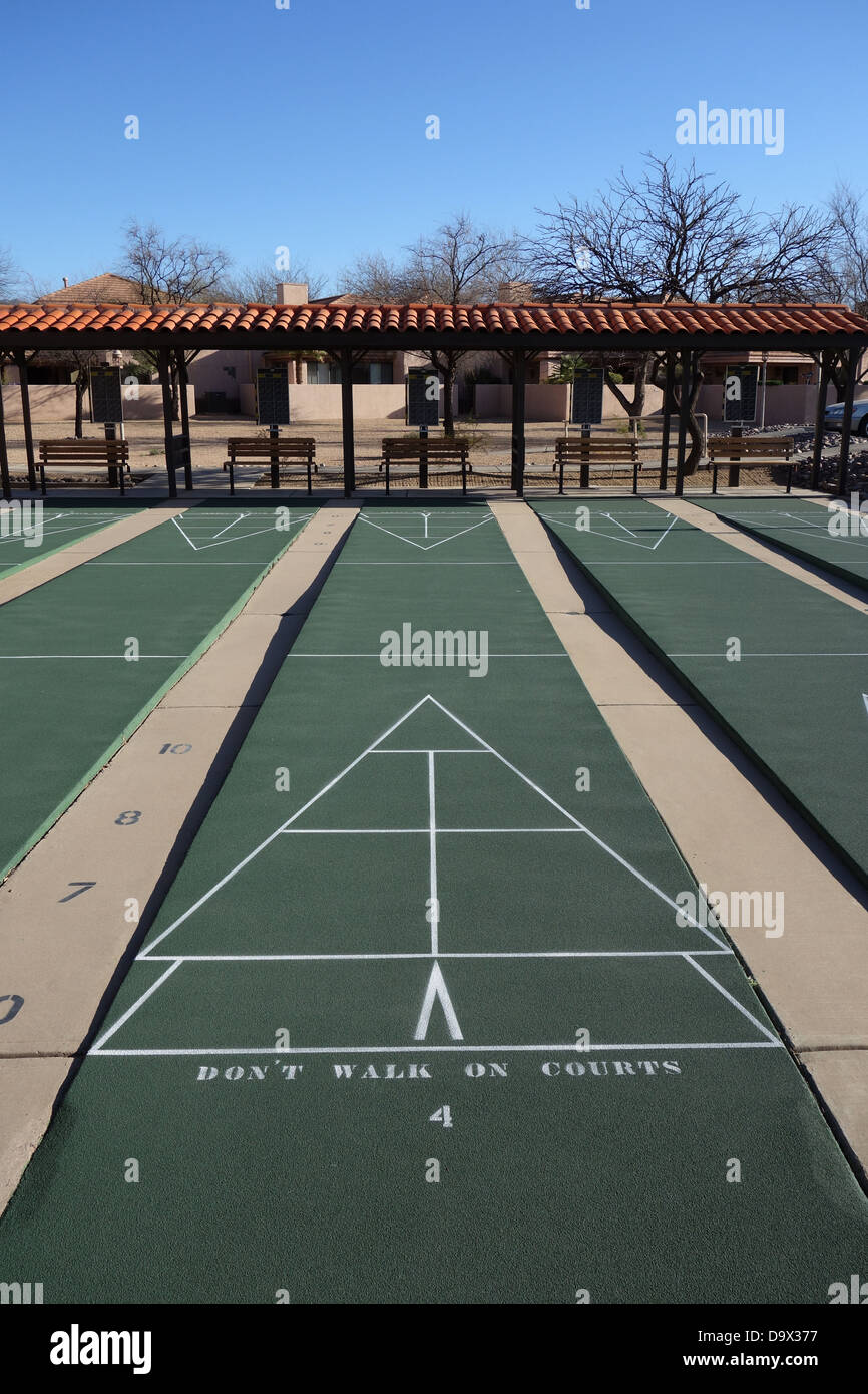 Download Colorful Shuffle Zone Shuffleboard Mat Game Wallpaper