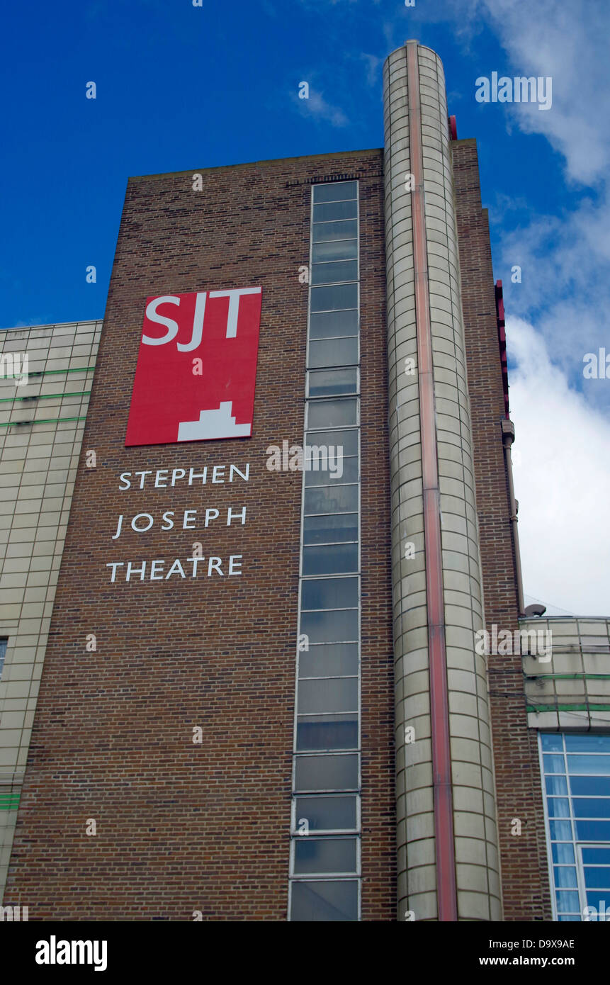 Exterior of Stephen Joseph Theatre and cinema, Scarborough Stock Photo