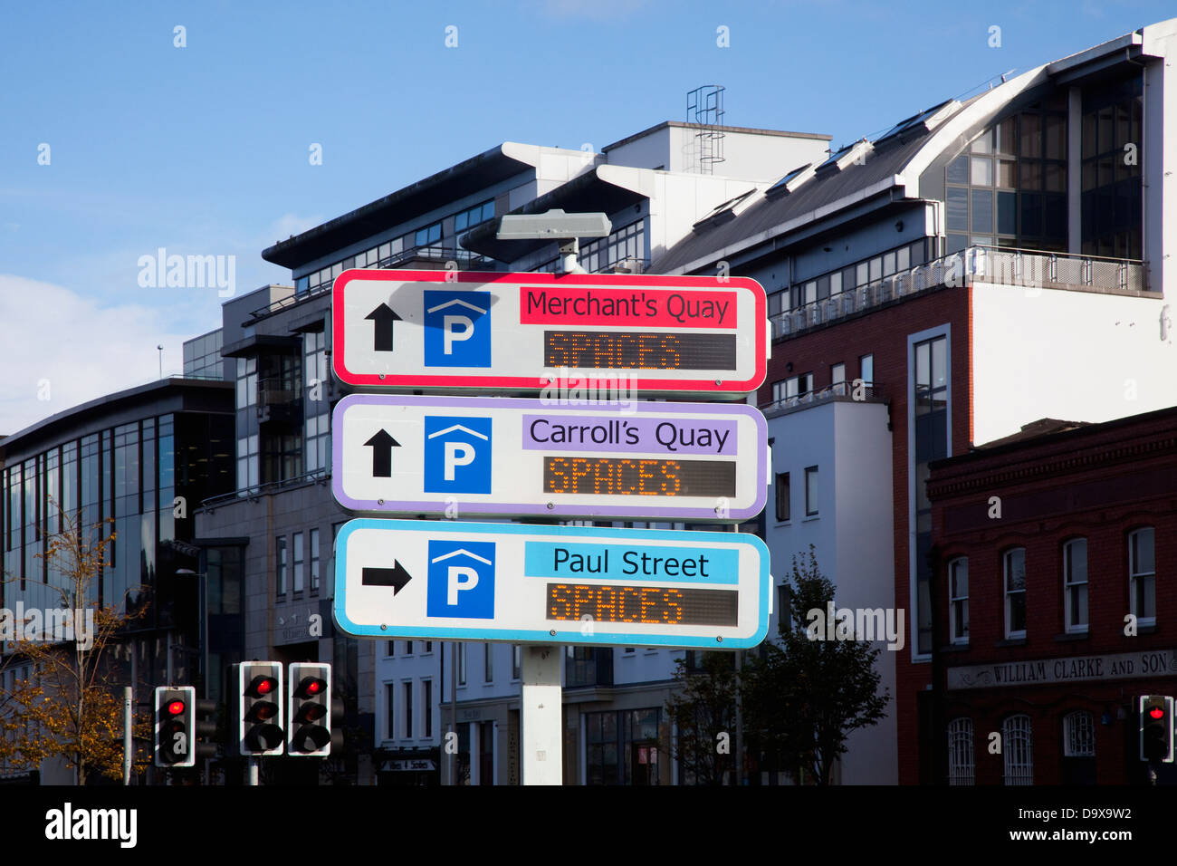 Signs For Parking; County Kerry, Ireland Stock Photo Alamy