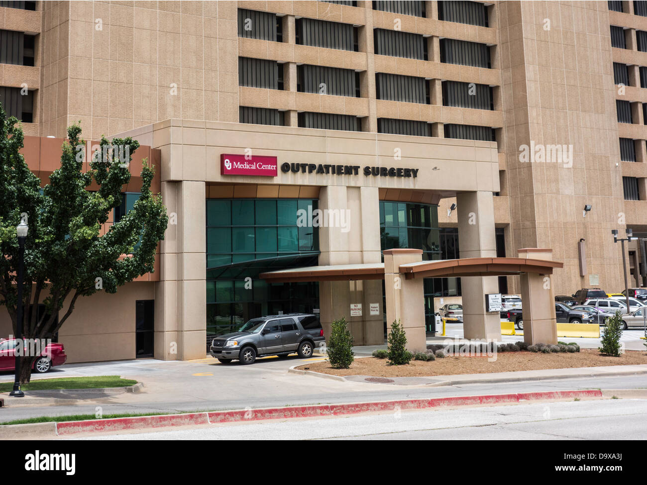 The OU Medical Center in Oklahoma City, Oklahoma, USA affiliated with Oklahoma University. Stock Photo