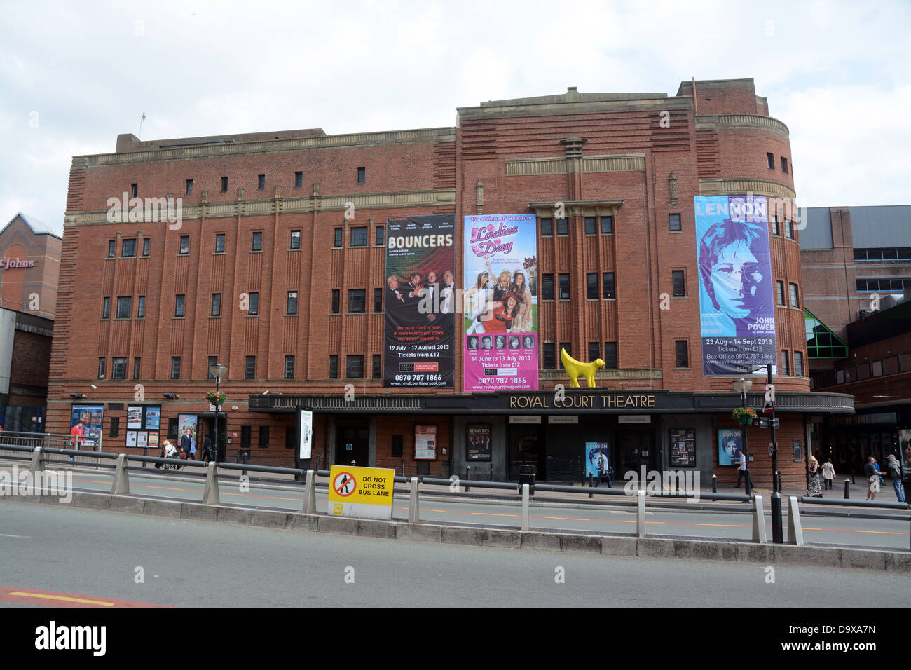 The Royal Court Theatre in the City of Liverpool Stock Photo Alamy