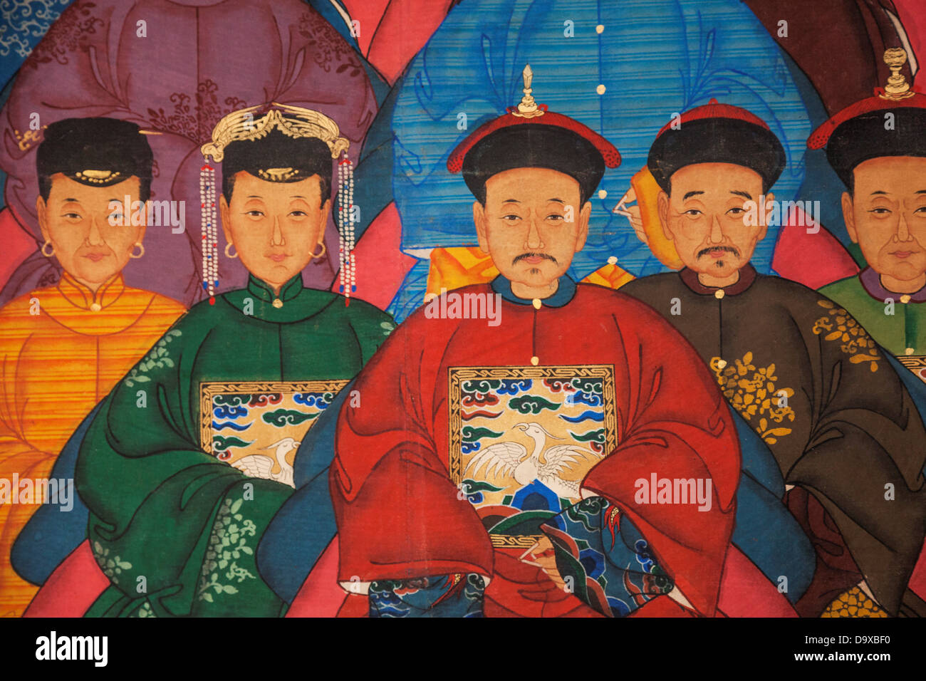 Chinese emperor painting hi-res stock photography and images - Alamy