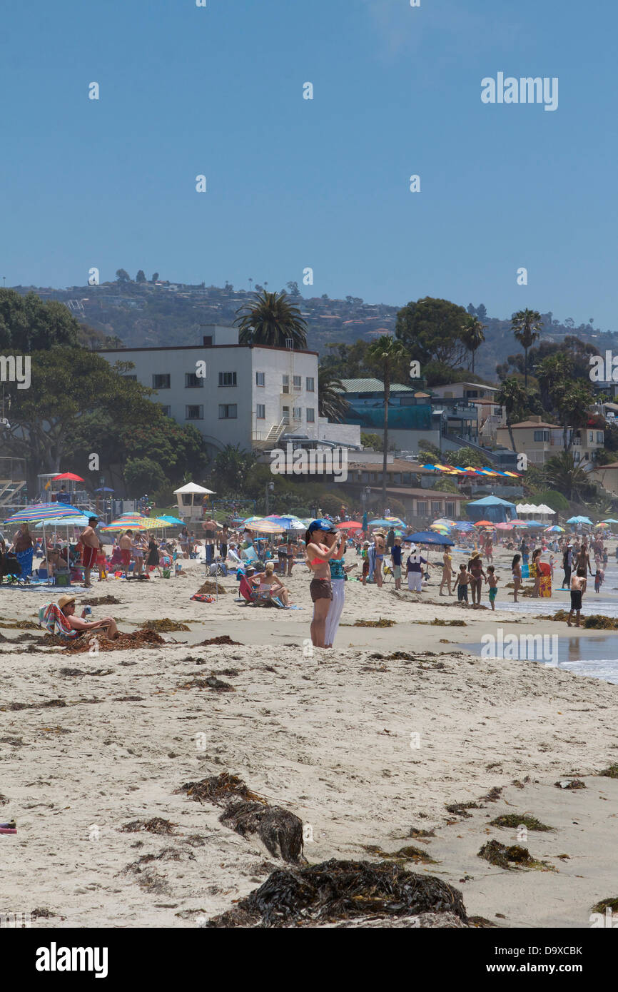 Laguna Beach California Inland temperatures rise to triple digits and