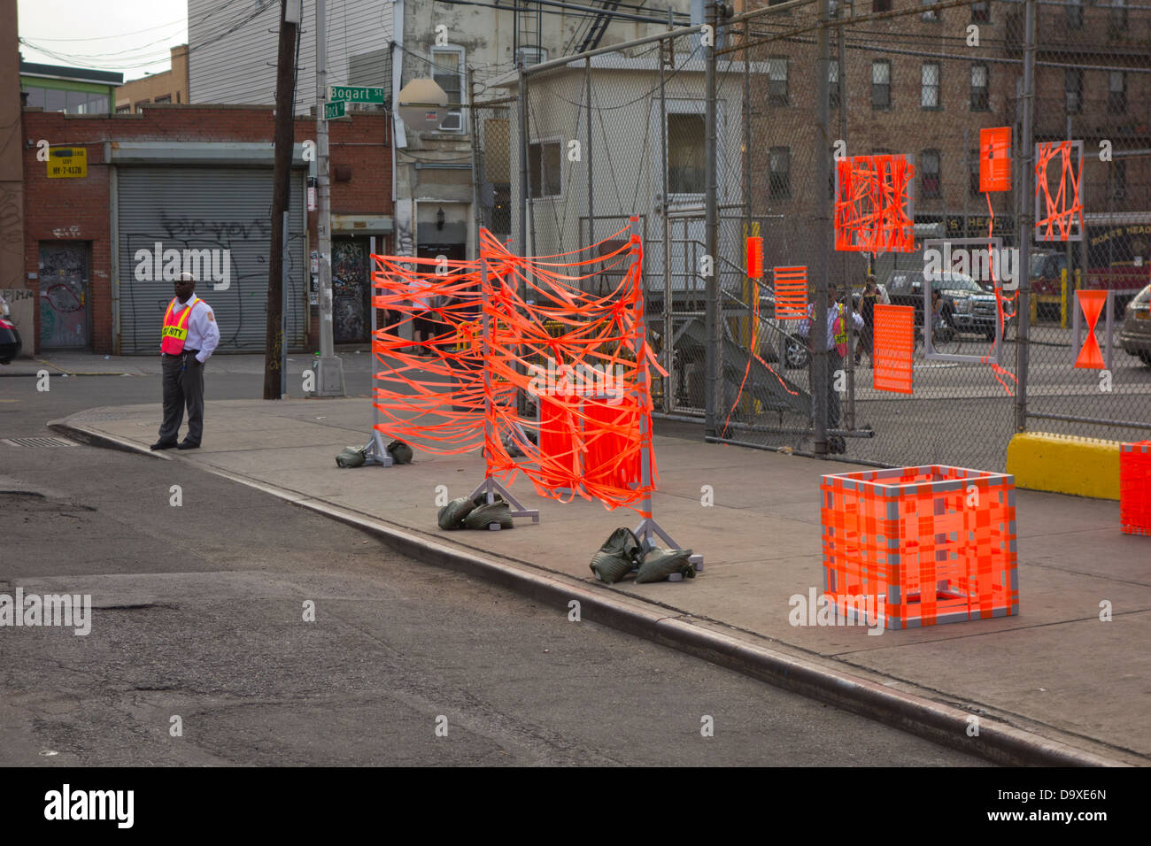 Boars head plant open art studio in Bushwick Brooklyn Stock Photo Alamy