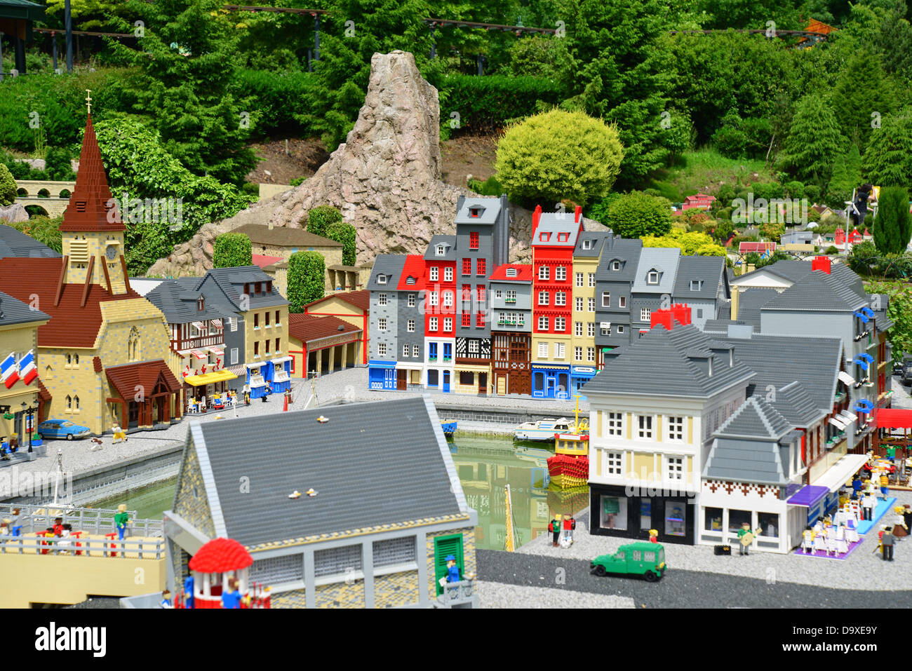 Legoland Inland 'Miniland', Legoland Windsor Resort, Windsor, Berkshire, England ...