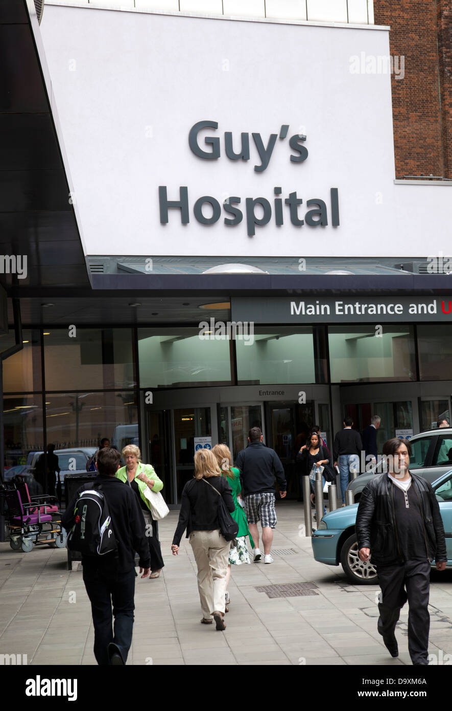 Guy's Hospital Entrance in London UK Stock Photo Alamy