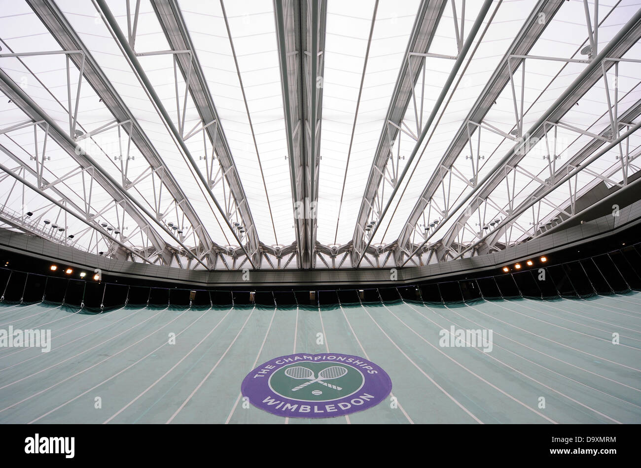 CENTRE COURT WITH ROOF CLOSED THE WIMBLEDON CHAMPIONSHIPS 20 THE ALL