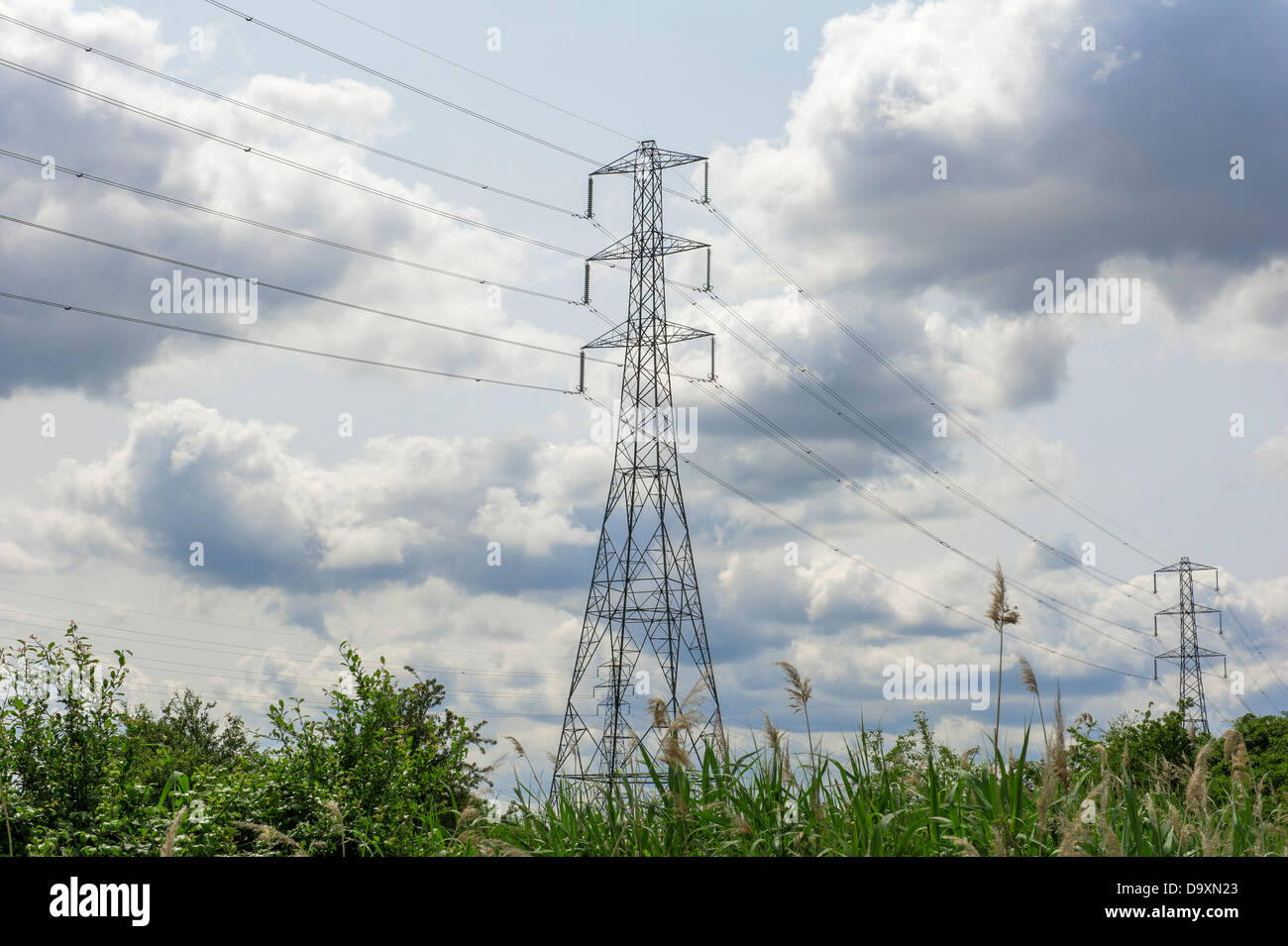 Pylons electricity essex hires stock photography and images Alamy