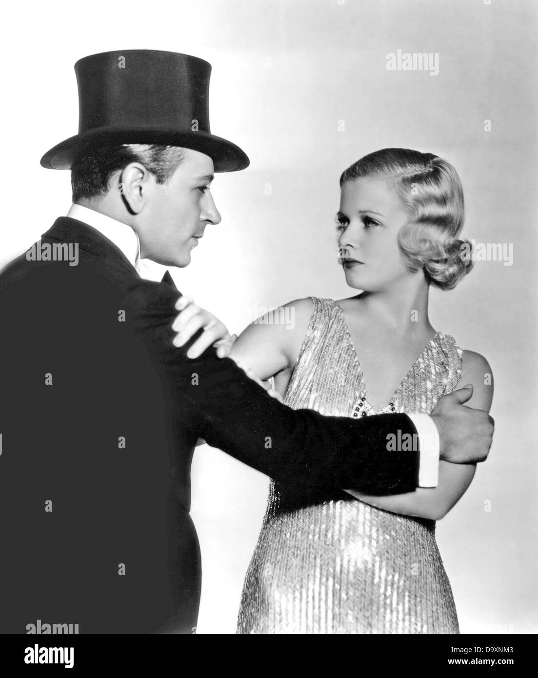 SHE COULDN'T TAKE IT 1935 Columbia film with Joan Bennett and George Raft Stock Photo