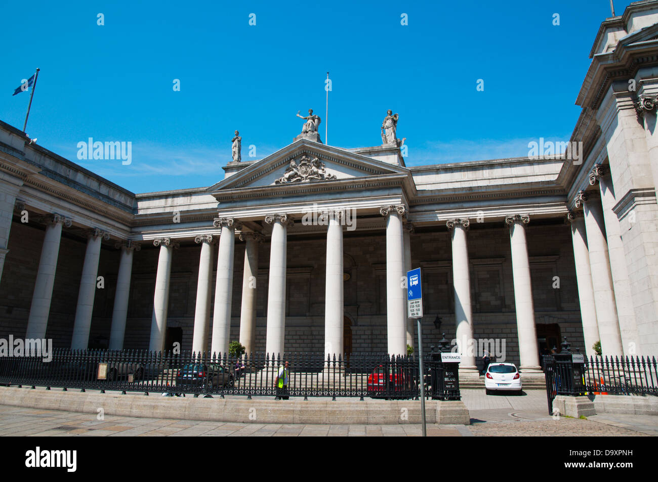 House of Lords (1729) College Green central Dublin Ireland Europe Stock Photo