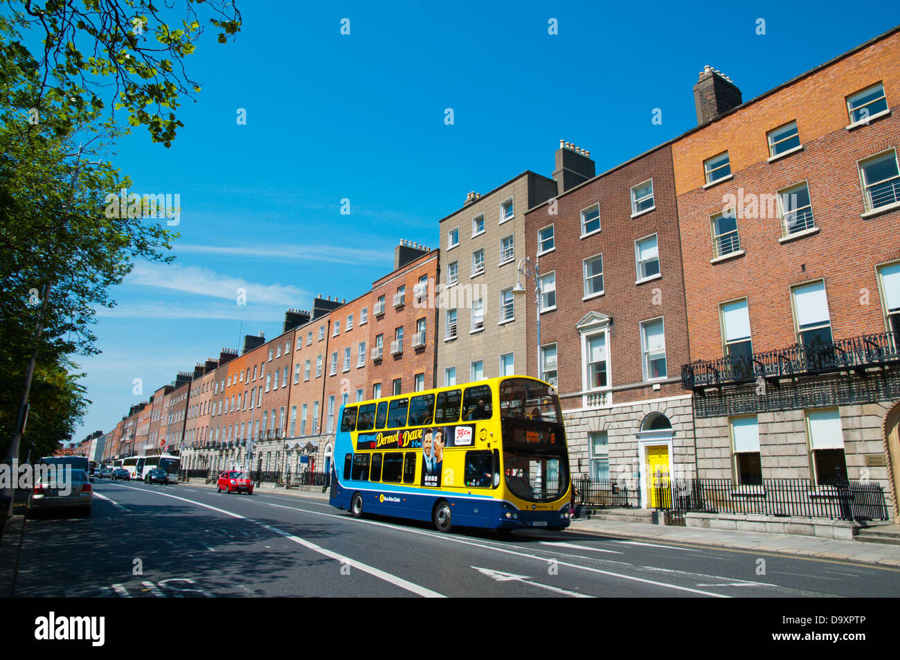 Merrion Square central Dublin Ireland Europe Stock Photo