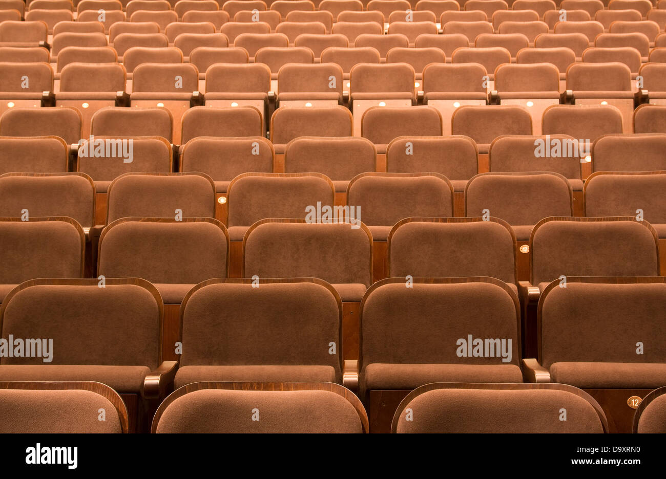 Seats in empty theater auditorium hi-res stock photography and images ...