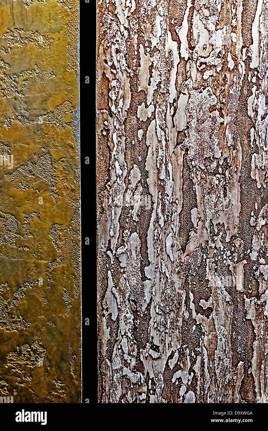 Decorative materials for ceiling and wall with various colors and