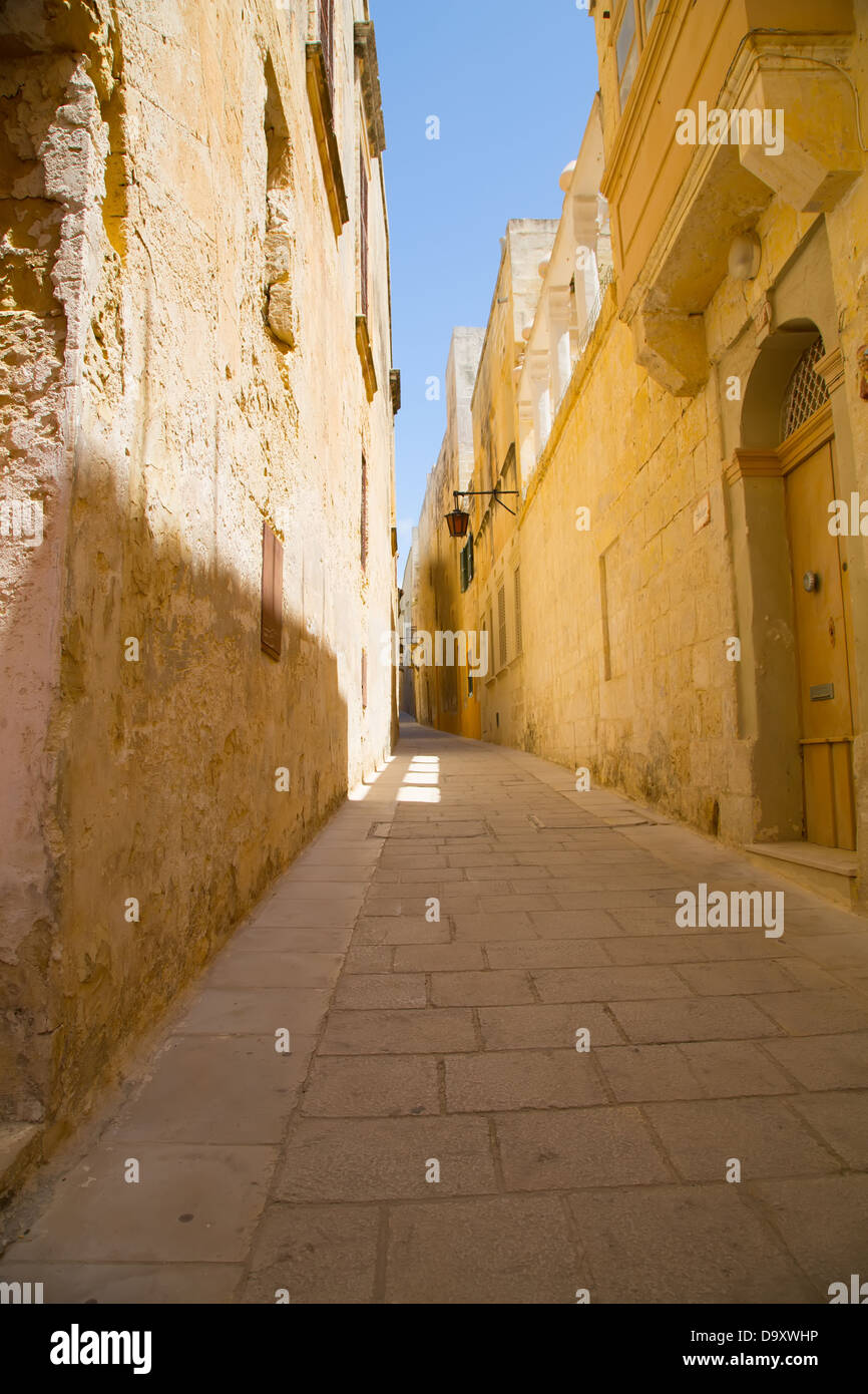 Historic Architecture in Mdina, Malta, southern Europe Stock Photo Alamy