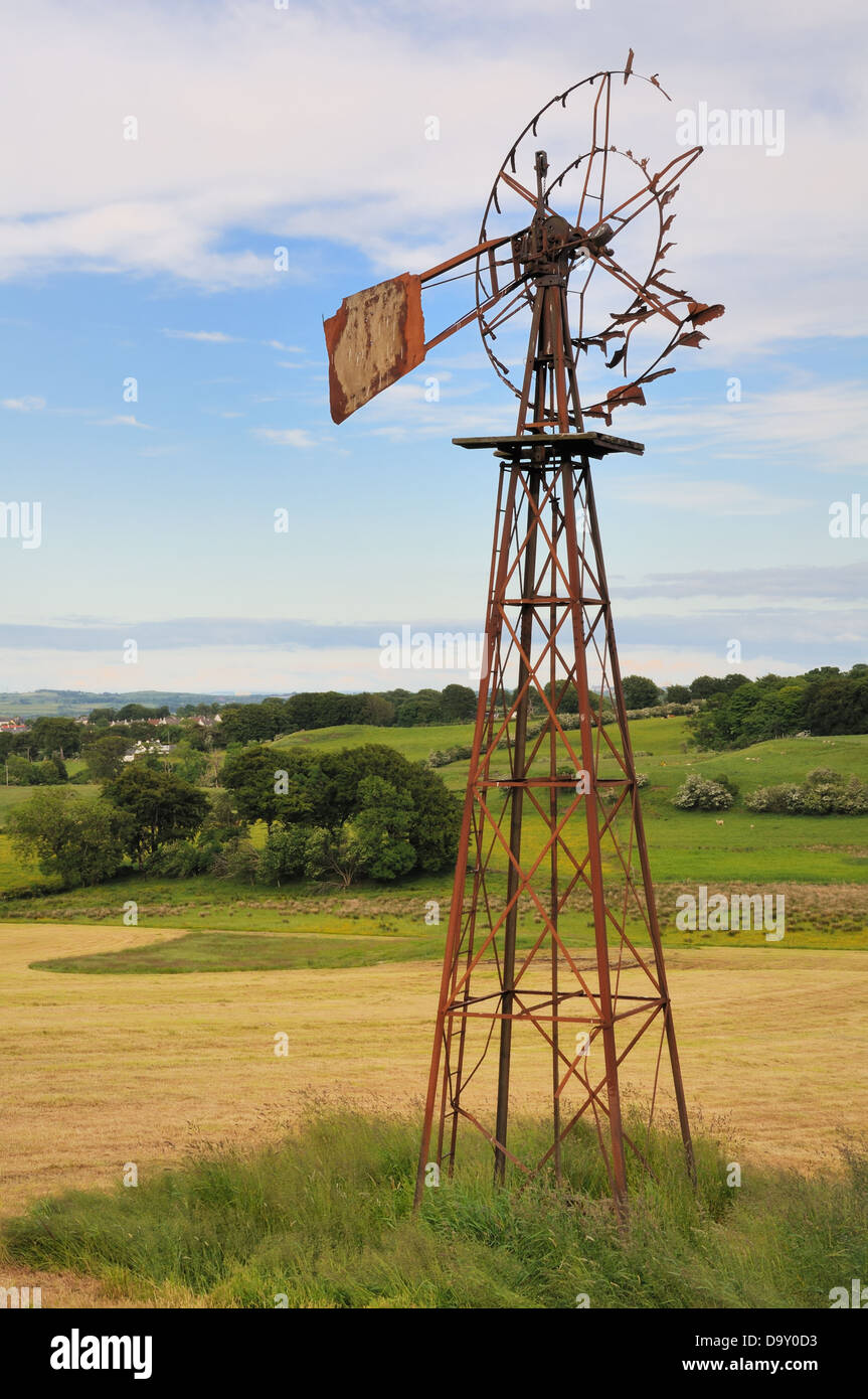 Wind powered water pump hires stock photography and images Alamy