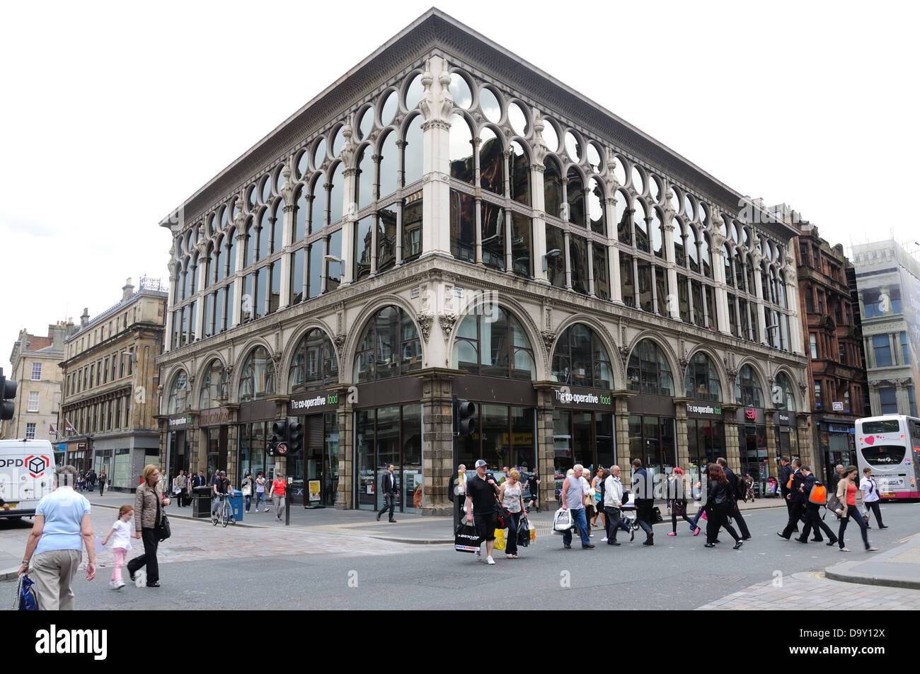 The Ca'd'Oro building on Gordon Street at Union Street, Glasgow, UK