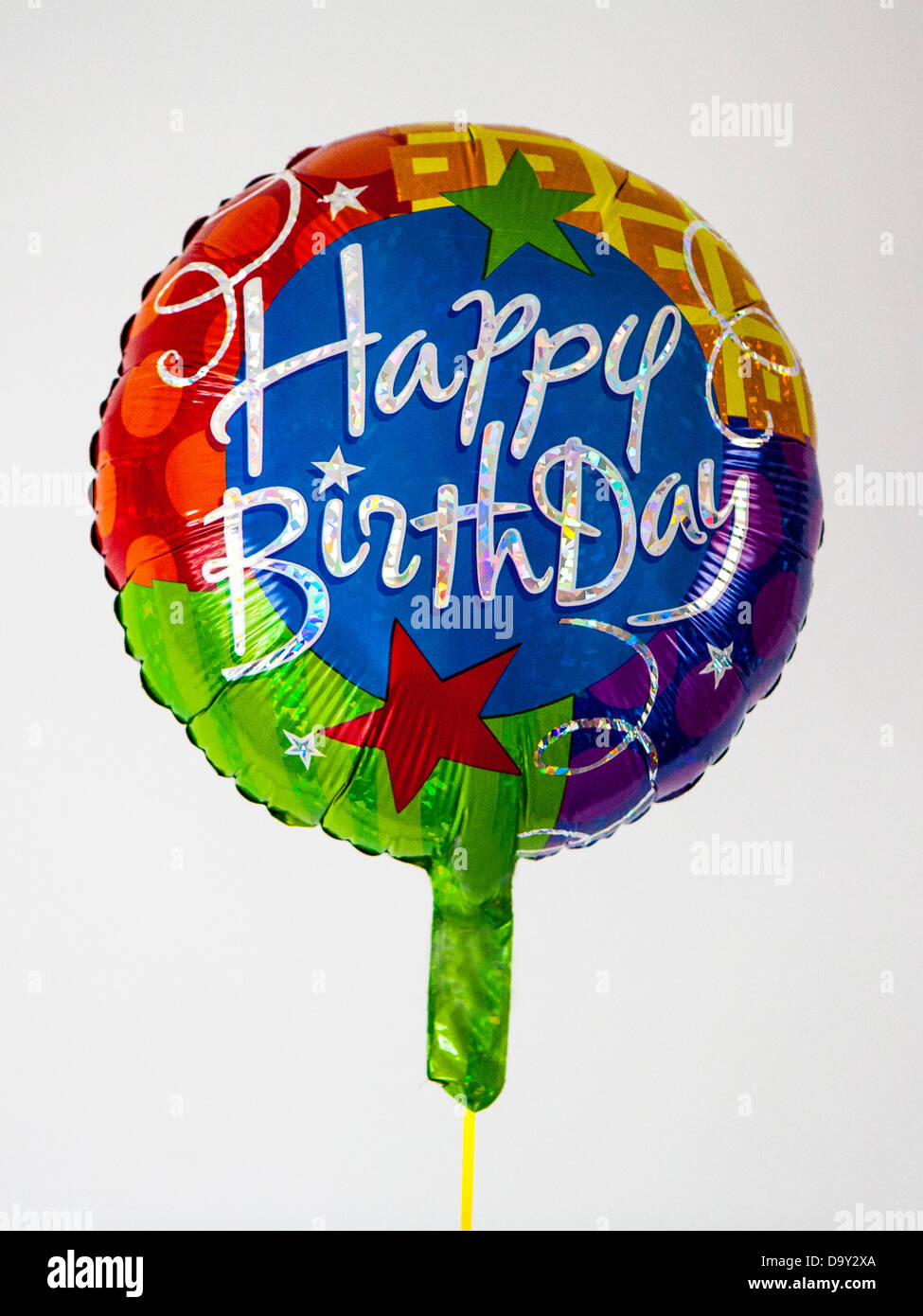 Happy Birthday  helium Balloon Stock Photo